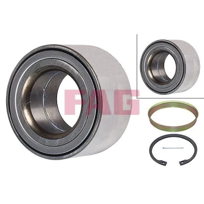 Image de FAG 713 6161 10 Kit de roulements roue la photo correspond au contenu livraison 70 DAIHATSU: Terios I, CHARADE 3, 4