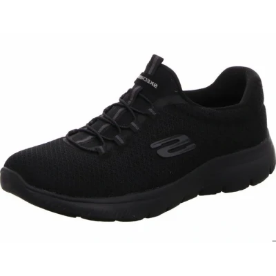 Image de Skechers Femme SUMMITS Sneaker, Noir Mesh Trim, 36 EU
