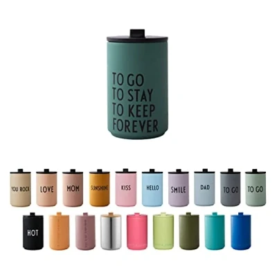 Image de Design Letters Tasse isotherme Cherry pink