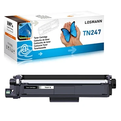 Image de LOSMANN 1x Noir Toner Compatible pour Brother TN 247 243 MFC L3770CDW L3750CDW HL L3230CDW L3210CW L3710CW DCP L3550CDW L3730CDN L3510CDW L3270CDW L3517CDW