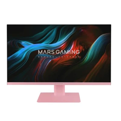 Image de Mars Gaming MV 24, Moniteur 24&quot; IPS FHD 120Hz, HDR10 1ms, FreeSync et G Sync, Écran PC Enceintes Intégrés, Inclinaison 25, Low Blue Light Flicker Free, HDMI + DisplayPort Jack 3.5mm, Rose