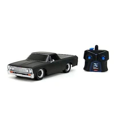 Image de Jada Toys Fast and Furious Voiture télécommandée EL Camino Chevrolet 1967 R/C de &amp; 10 1:16 (28 cm) 2,4 GHz Jusqu&#039;à km/h pour Enfants à partir 6 Ans