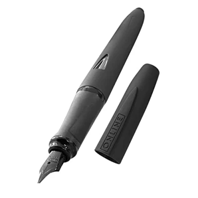 Image de Online Switch Expert stylo plume avec embout tactile pour tablettes et smartphones, multifuncion incl. Cartouches d&#039;encre standard, nour, iridium, F