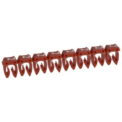 Image de 038222 Legrand Boite De 1200 Repères Cab 3 Pour Fils 1,5mm² à 2,5mm² Marquage Chiffre 2 Rouge