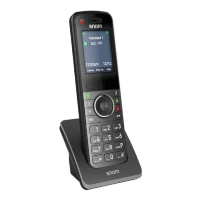 Image de Snom M55 TéLéPhone sans Fil NuméRique DECT Grand ÉCran Couleur 2,4 6 Touches Programmables Batterie Longue Durée Compatible Bluetooth TéLéPhones Portables Professionnels