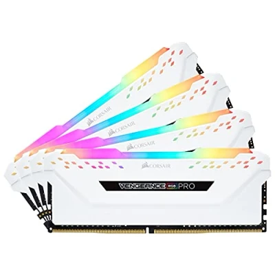 Image de Corsair Vengeance RGB CMW32GX4M4C3200C16W module de mémoire 32 Go 4 x 8 DDR4 3200 MHz Neuf
