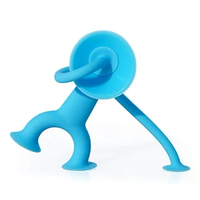 Image de Moluk 43201 Oogi Caractère Extensible avec Ventouse en Silicone Bleu