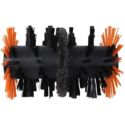 Image de WORX WA0293 Brosse à joint rigide pour nettoyeur de surface sans fil WG441E Stein, Noir/orange