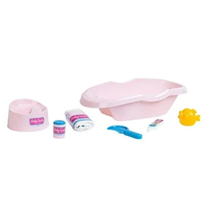 Image de Theo Klein 1647 Baby Coralie Set baignoire pour poupées jusqu&#039;&#039;à 35 cm Jouet enfants à partir de 3 ans