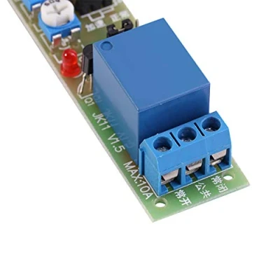 Image de Module de Minuterie cycle réglable Retard On/Off Switch relais DC 5V/12V/24V 0 15min/0 60min(en option)((DC5V,0 15min))