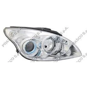 Image de PRASCO HN0404923 Phares droit H7, H1 noir avec commande pour correcteur de site projecteur HYUNDAI: i30 I 3/5 portes, II portes