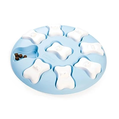 Image de Outward Hound Nina Ottosson de Puzzle pour Chiot Puppy Smart interactif/à friandises Bleu