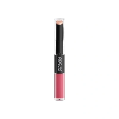 Image de L&#039;Oréal Paris Infaillible 2STEP Rouge à lèvres liquide, Femme, Taille: 5.7 ml, Proof rose