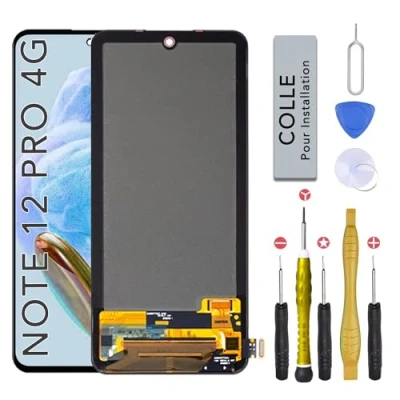Image de CINQ TEQ Ecran LCD Remplacement pour Xiaomi Redmi Note 12 Pro 4G 2209116AG +Kit