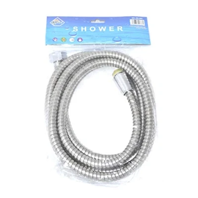 Image de Shine Flexible de Douche Tuyau Chrome Look Bain Remplacement Choisissez Taille 1.5 m/2 M/2.5 m (2.5 au mètre (250 cm))