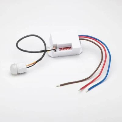 Image de YOUNLEN Mini Infrarouge Détecteur de Mouvement,Commutateur capteur pour Installation intérieure,portée détection 8 m à 360,détecteur Mouvement intégré 220 V(2 Pièces)