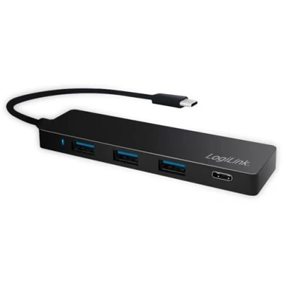 Image de Concentrateur (hub) LOGILINK UA0311 USB 3.0 (3.1 Gen 1) Type C A (3