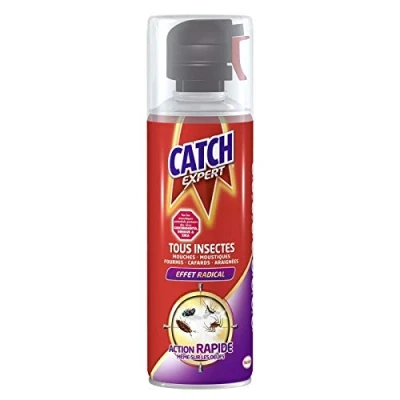 Image de CATCH Aérosol Tous Insectes Volants Et Rampants 400Ml ( Lot De 3 )