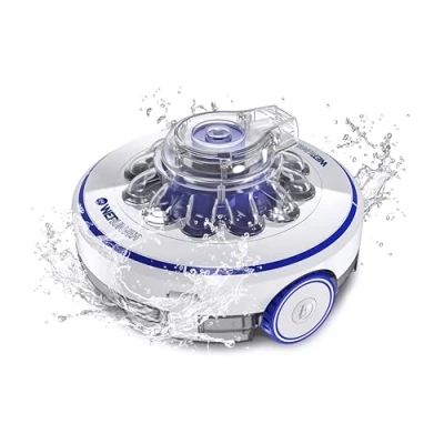 Image de Gre RBR60 Wet Runner, Robot électrique sans Fil, pour piscines jusqu&#039;à 35 m2 Gris