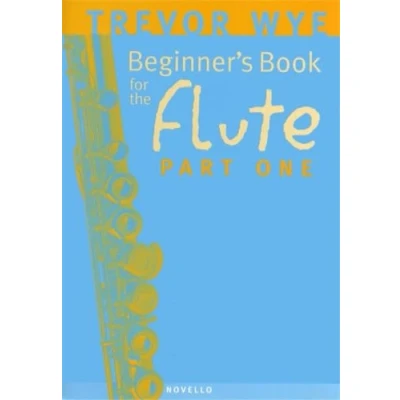 Image de Trevor wye : a beginner&#039;s book for the flute part one recueil + cd