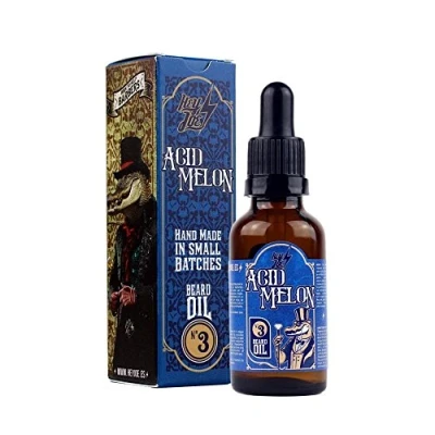 Image de HEY JOE! Huile À Barbe No. 3 Melon Acidde Naturelle Et Rafraîchissante Pour Hommes Avec Un Parfum De Des Notes Litchi 30 ml