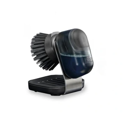 Image de Joseph SinkTech Brosse Palm à Distributeur de Savon avec Support en Acier Inoxydable