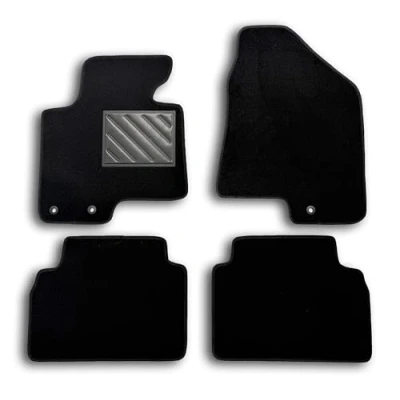 Image de Tapis de Sol sur Mesure, antidérapant, Talonnette en PVC, avec Points Fixation