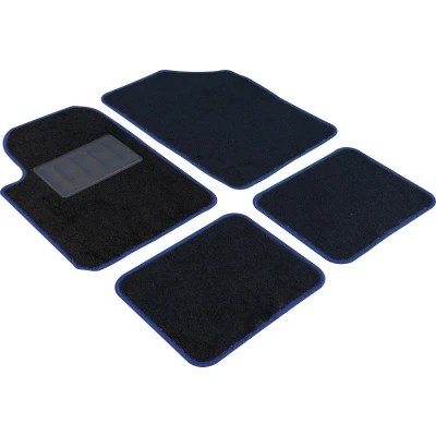 Image de START ESSENTIAL 9708 Ensemble de tapis sol Textile, PVC, PP (polypropylène) avant et arrière 4 Bleu, noir