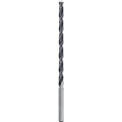 Image de kwb Mèche à bois Ø 6 mm x 250 en qualité industrielle, extra longue avec forme hélicoïdale 1 chanfrein pour des perçages précis