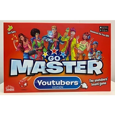 Image de Ideal , Go Master YouTubers Edition: The Board Game!, Classic Games For 2 6 Players Ages 8+