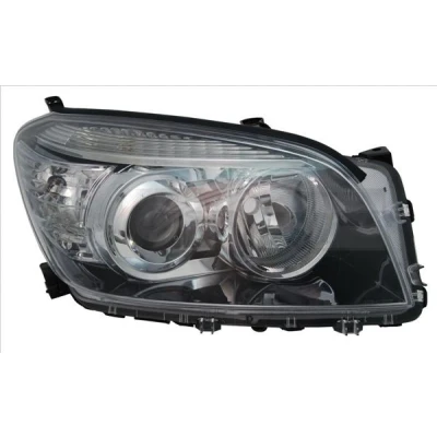 Image de TYC 20 11913 05 2 Phares droit H11/HB3 pour circulation à droite sans moteur électrique TOYOTA: RAV4 III SUV