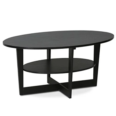 Image de Furinno Jaya Tables Basses, Bois, Noyer, Taille Unique, Noix, One Size