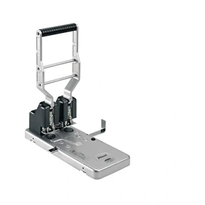 Image de Rexel 2101234 HD2150 Perforateur grande capacité 2 trous argent/noir