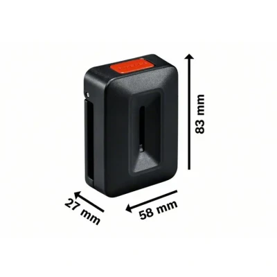 Image de Bosch Professional support ProClick (pour ceinture porte outils 93 ou 108, sacoches GWT 2 et 4 de Professional)