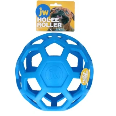 Image de JW Balle de Jeu HOL EE Roller Jumbo Bleu