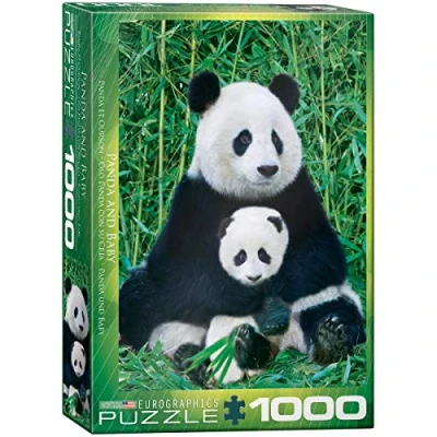 Image de EuroGraphics Panda Puzzle, 6000 0173, Multicolore