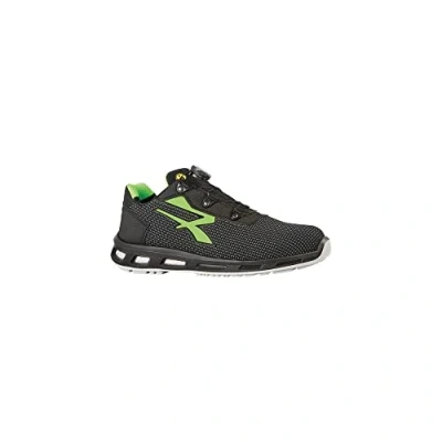 Image de U Power Chaussures de sécurité basses MONSTER BOA S3 ESD SRC Gris Vert RED LION RL20366