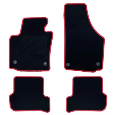 Image de OCC DESIGN Tapis sur Mesure Leon MK2 (2005 2012) 5PZ Bordure Rouge