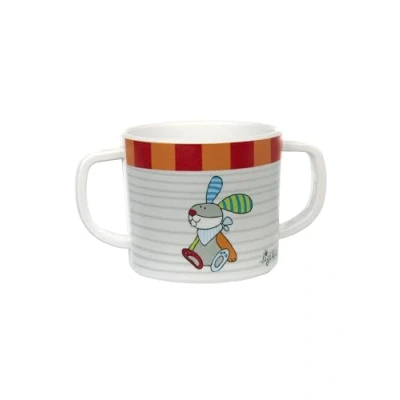 Image de Sigikid 25395 Tasse pour enfant Motif lapin RingelDingel RPET recommandé les enfants âgés de 2 ans Durable, robuste et durable