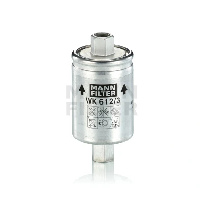 Image de MANN FILTER WK 612/3 Filtre à Carburant de conduite ROVER: Mini 3 portes, 200 3/5 MG: MG TF Cabriolet, ZR portes