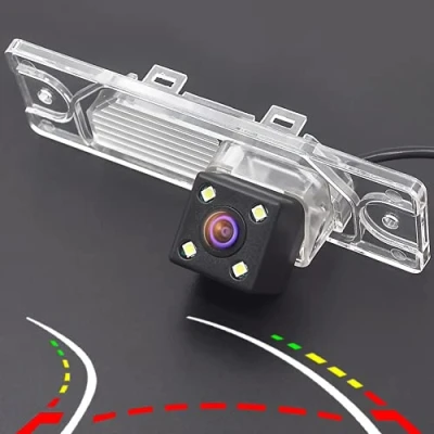 Image de Caméra de recul LED pour plaque d&#039;immatriculation Renault Koleos 2007 2008 2009 2010 2011 2012 2013 2014 (caméra Dynaimc)