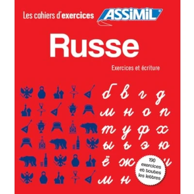 Image de Coffret Cahiers d&#039;Exercices Russe Niveaux Débutants &amp; Ecriture Assimil