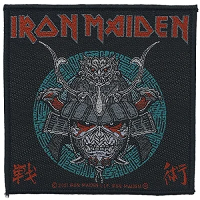 Image de Iron Maiden Senjutsu Samurai Eddie Unisexe Patch multicolore 100% Polyester