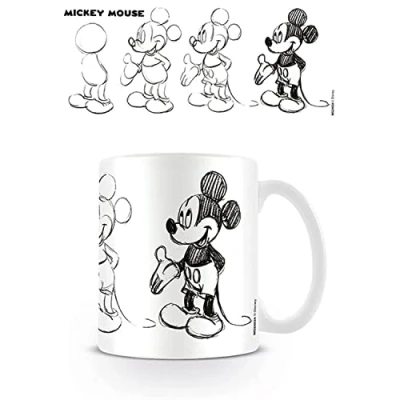 Image de Mickey Mouse (Sketch Process) 11oz/315ml Mug