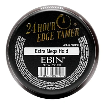 Image de EBIN NEW YORKDompteur de bords 24 heures, méga tenue supplémentaire, 4,0 oz sans écaillage, résidu blanc, brillance et texture lisse avec l&#039;huile d&#039;argan ricin