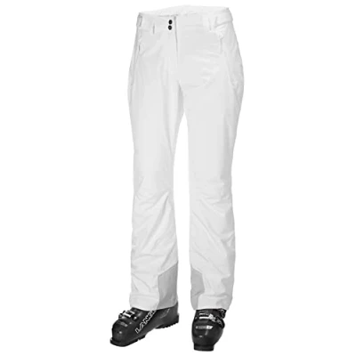 Image de Helly Hansen Legendary Isolée Pantalon de Ski Femme White FR : XL (Taille Fabricant XL)