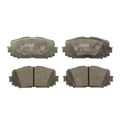 Image de TRW GDB3460 Jeu de plaquettes frein non préparé pour indicateur d&#039;usure TOYOTA: Yaris II 3/5 portes, III Verso S