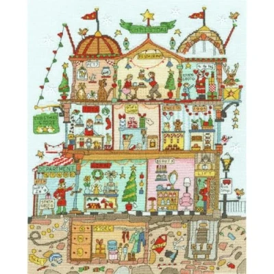 Image de Bothy Threads Kit de broderie au point croix Motif Noël