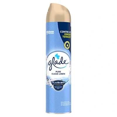 Image de GLADE Désodorisant Pure Clean Linen Aérosol 300 ml