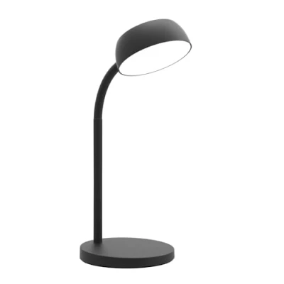Image de Unilux Lampe de Bureau LED Tamy, Bras Flexible Tourner à 360, Énergétiquement Efficace, Lumière Stable et Qualité, Noir